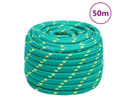 Lodní lano zelené 20 mm 50 m polypropylen 152739