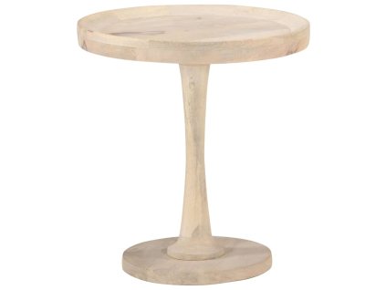 Odkládací stolek Ø 50 x 55 cm masivní mangovníkové dřevo 320599