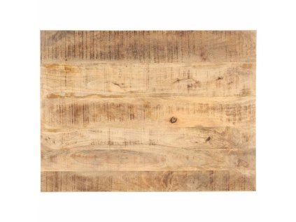Stolní deska masivní mangovníkové dřevo 25–27 mm 90 x 70 cm 286029