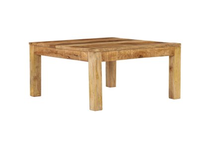 Konferenční stolek 80 x 80 x 40 cm masivní mangovníkové dřevo 246701
