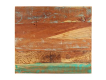 Stolní deska obdélník 70x80cm 25–27mm masivní recyklované dřevo 286060
