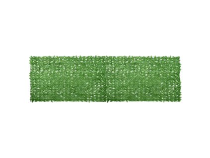 Balkónová zástěna se zelenými listy 500 x 150 cm 315505
