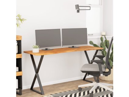Stolní deska 140x50x2,5 cm obdélníková masivní akáciové dřevo 370167