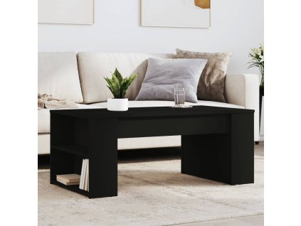 Konferenční stolek černý 102 x 55 x 42 cm kompozitní dřevo 831854
