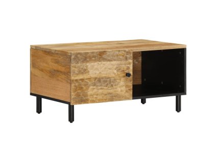 Konferenční stolek 80 x 50 x 40 cm masivní mangovníkové dřevo 356895