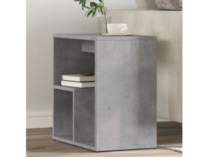 Odkládací stolky 2 ks betonově šedé 50x30x50cm kompozitní dřevo 840562