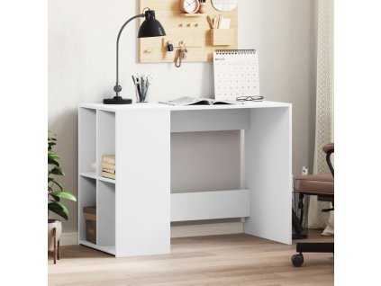 Psací stůl bílý 102 x 50 x 75 cm kompozitní dřevo 840541