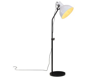 Stojací lampa 25 W bílá 30 x 30 x 90–150 cm E27 371879