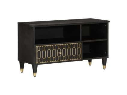 TV skříňka 80 x 33 x 46 cm masivní mangovníkové dřevo 358337