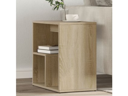 Odkládací stolky 2 ks dub sonoma 50x30x50 cm kompozitní dřevo 840560