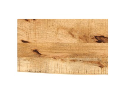 Stolní deska 60x30x2,5 cm živá hrana hrubé mangovníkové dřevo 370332