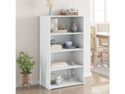 Skříň highboard bílá 70 x 41 x 124 cm kompozitní dřevo 846404