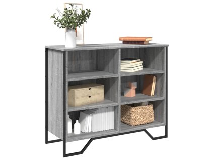 Příborník šedý sonoma 91 x 35,5 x 74,5 cm kompozitní dřevo 848552