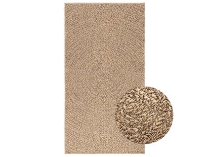 Koberec ZIZUR 80 x 150 cm jutový vzhled interiér i exteriér 364838