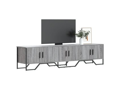 TV skříňka šedá sonoma 180 x 34 x 41 cm kompozitní dřevo 848592
