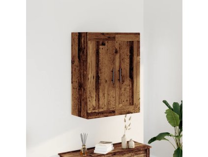Nástěnná skříňka old wood 69,5 x 34 x 90 cm kompozitní dřevo 857312