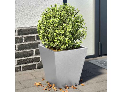 Zahradní truhlíky 2 ks 30 x 30 x 30 cm pozinkovaná ocel 851049