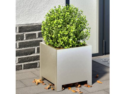 Zahradní truhlík 30 x 30 x 30 cm nerezová ocel 851193