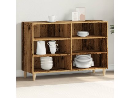 Příborník old wood 103,5 x 35 x 70 cm kompozitní dřevo 856450