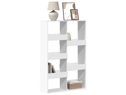 Knihovna bílá 100 x 33 x 155,5 cm kompozitní dřevo 3309393