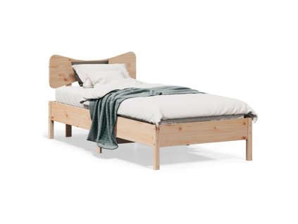 Postel bez matrace 100 x 200 cm masivní borovice 3328238