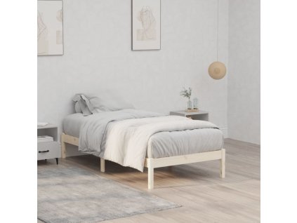 Rám postele bez matrace 100 x 190 cm masivní borovice 822457