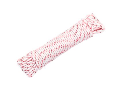 Startovací šňůra bílo-červená Ø 3 mm 10 m nylon 4100611