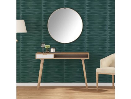 Nástěnné panely 24 ks zelené 50 x 50 cm XPS 6 m² kámen 4100084