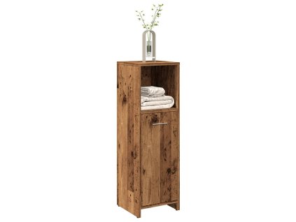 Koupelnová skříňka old wood 30 x 30 x 95 cm dřevotříska 856033