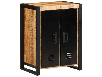 Příborník 55x35x70 cm masivní hrubé mangovníkové dřevo 4013573