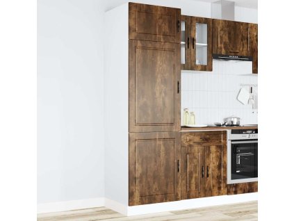 Kuchyňská skříňka "Porto" kouřový dub kompozitní dřevo 854112