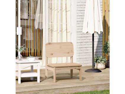 Zahradní židle 60x52,5x72 cm masivní borové dřevo 859317