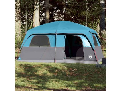Rodinný stan pro 10 osob modrý nepromokavý 94534