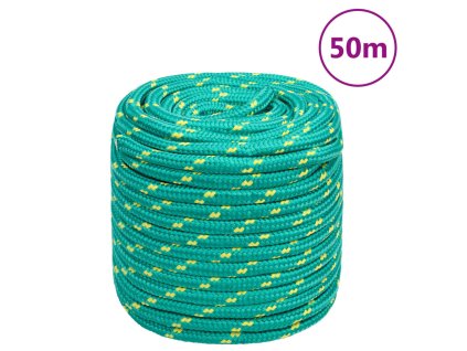 Lodní lano zelené 18 mm 50 m polypropylen 152736