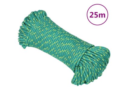 Lodní lano zelené 5 mm 25 m polypropylen 152703