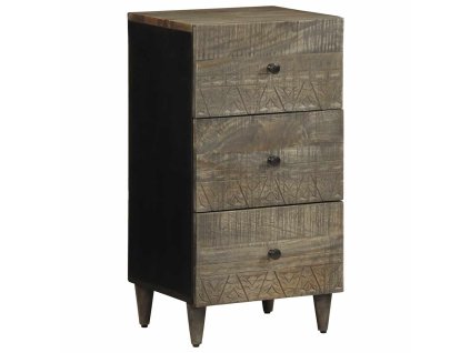 Příborník 40x33x75 cm masivní mangovníkové dřevo 4017815