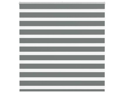Zebra roleta tmavě šedá 145x100cm šířka látky 140,9cm polyester 4014114