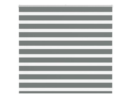 Zebra roleta tmavě šedá 155x100cm šířka látky 150,9cm polyester 4014116