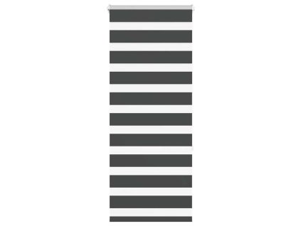 Zebra roleta černá 60x150 cm šířka látky 55,9 cm polyester 4014227