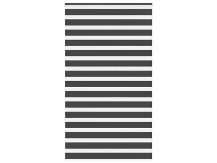 Zebra roleta černá 125x230 cm šířka látky 120,9 cm polyester 4014292