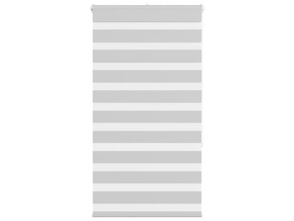 Zebra roleta světle šedá 80x150 cm šířka látky 75,9cm polyester 4014439