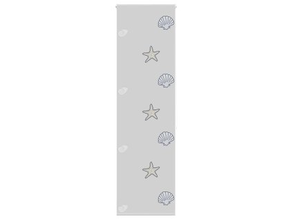 Sprchová roleta 60x240 cm Šířka látky 56 cm 4014887