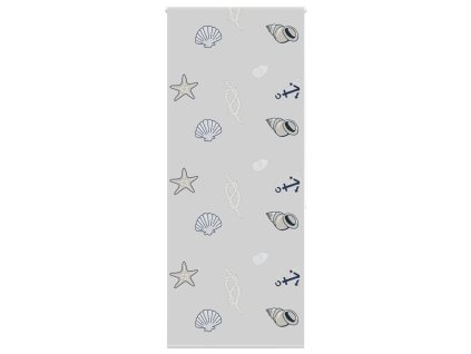 Sprchová roleta 100x240 cm Šířka látky 96 cm 4014891