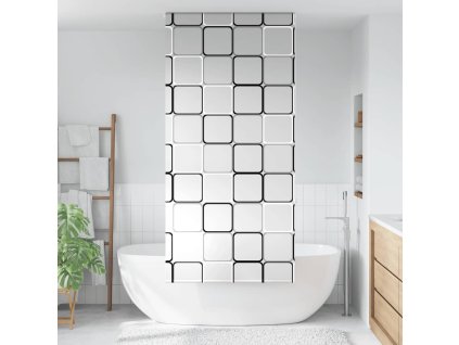 Sprchová roleta 90x240 cm Šířka látky 86 cm 4014923