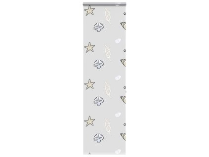 Sprchová roleta s kazetou 60x240 cm Šířka látky 56 cm 4015008