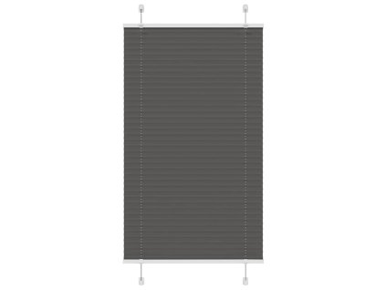 Plisovaná roleta černá 75x150 cm Šířka látky 74,4 cm Polyester 4015138