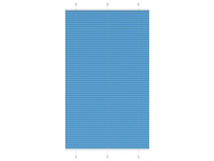 Plisovaná roleta modrá 115x200 cm Šířka látky 114,4cm Polyester 4015214