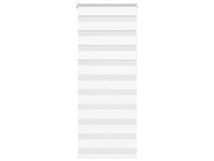Zebra roleta bílá 55x100 cm šířka látky 50,9 cm polyester 4014720