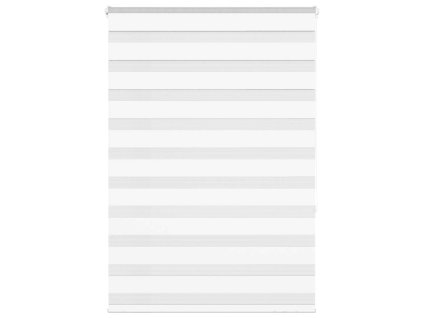 Zebra roleta bílá 100x150 cm šířka látky 95,9 cm polyester 4014755