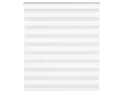Zebra roleta bílá 125x150 cm šířka látky 120,9 cm polyester 4014760